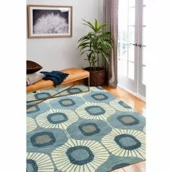 Chelsea Lt. Blue 9 ft. x 12 ft. (8'6" x 11'6") Geometric Contemporary Area Rug by BASHIAN 8 Chelsea Lt. Blue 9 ft. x 12 ft. (8'6" x 11'6") Geometric Contemporary Area Rug by BASHIAN -BASHIAN Shop lt blue bashian area rugs 649652134178 31 1000