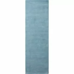 Contempo Lt. Blue 3 ft. x 8 ft. (2'6" x 8') Solid Contemporary Runner by BASHIAN