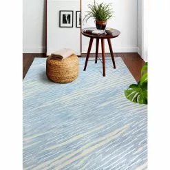 Greenwich Lt. Blue 6 ft. x 9 ft. (5'6" x 8'6") Abstract Contemporary Area Rug by BASHIAN -BASHIAN Shop lt blue bashian area rugs 649652264066 31 1000