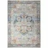 Century Lt. Blue 9 ft. x 12 ft. (8'6" x 11'6") Geometric Transitional Area Rug by BASHIAN