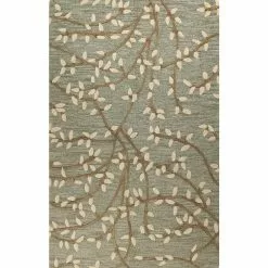 Verona Lt. Green 9 ft. x 12 ft. (8'6" x 11'6") Floral Transitional Area Rug by BASHIAN