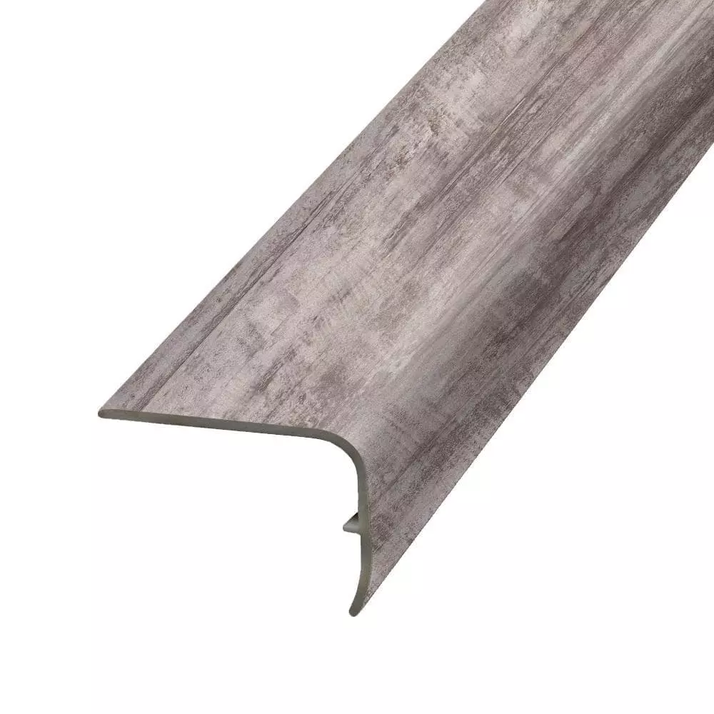 Luster 1.32 in. Thick x 1.88 in. Wide x 78.7 in. Length Vinyl Stair Nose Molding by PERFORMANCE ACCESSORIES 1 Luster 1.32 in. Thick x 1.88 in. Wide x 78.7 in. Length Vinyl Stair Nose Molding by PERFORMANCE ACCESSORIES