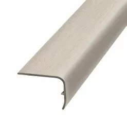 Miramar 1.32 in. Thick x 1.88 in. Wide x 78.7 in. Length Vinyl Stair Nose Molding by PERFORMANCE ACCESSORIES