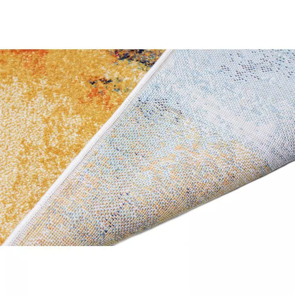 Everek Multi 9 ft. x 12 ft. (8'6" x 11'6") Abstract Transitional Area Rug by BASHIAN 3 Everek Multi 9 ft. x 12 ft. (8'6" x 11'6") Abstract Transitional Area Rug by BASHIAN - Image 3