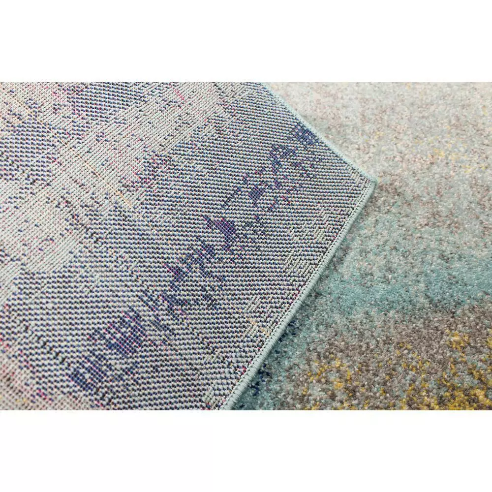 Everek Multi 9 ft. x 12 ft. (8'6" x 11'6") Abstract Transitional Area Rug by BASHIAN 3 Everek Multi 9 ft. x 12 ft. (8'6" x 11'6") Abstract Transitional Area Rug by BASHIAN - Image 3