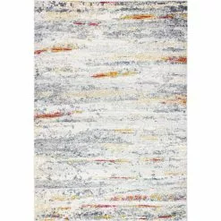 Everek Multi 8 ft. x 10 ft. (7'6" x 9'6") Abstract Transitional Area Rug by BASHIAN