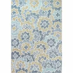 Venezia Multi 5 ft. x 8 ft. (5 ft. x 7 ft. 6 in.) Abstract Transitional Area Rug by BASHIAN
