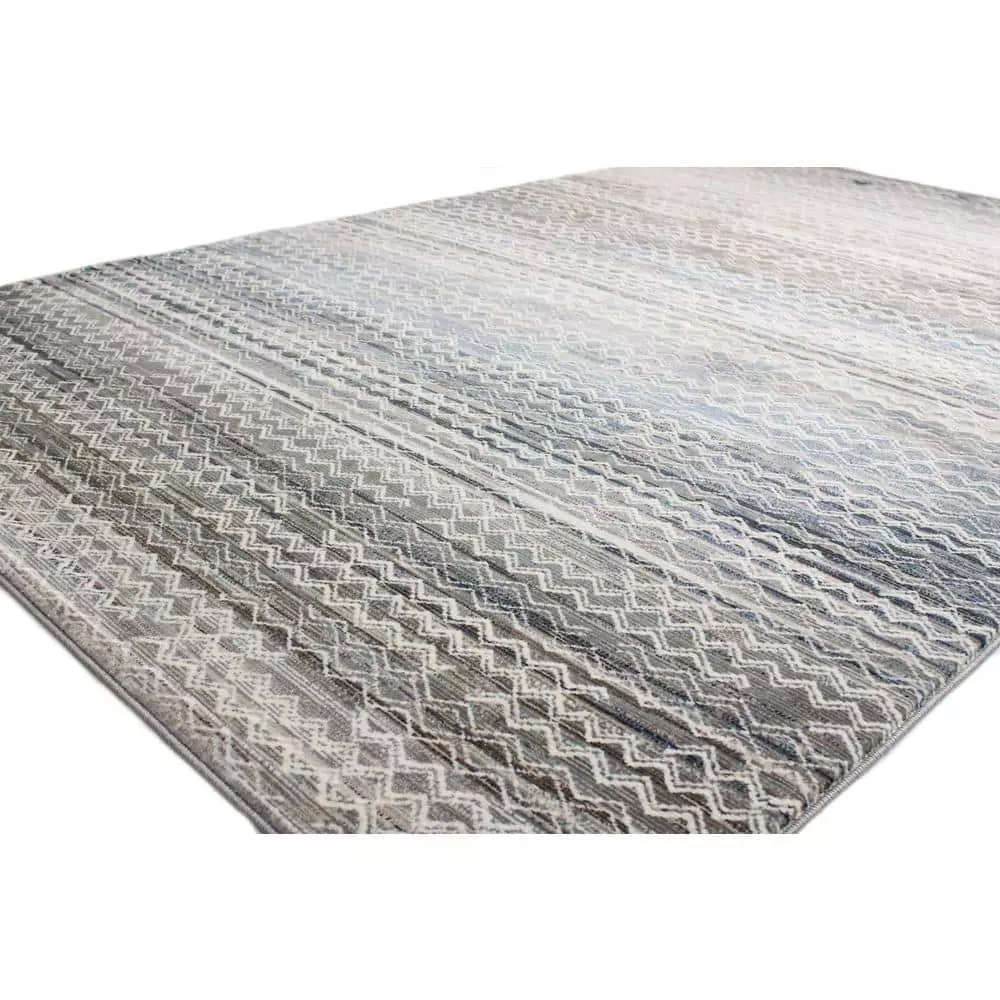 Cambridge Multi 3 ft. x 8 ft. (2'6" x 8') Geometric Contemporary Runner by BASHIAN 2 Cambridge Multi 3 ft. x 8 ft. (2'6" x 8') Geometric Contemporary Runner by BASHIAN - Image 2