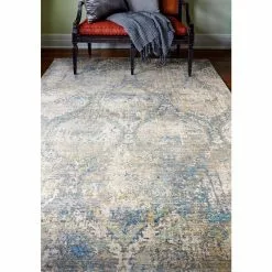 Century Multi 4 ft. x 6 ft. (3'6" x 5'6") Geometric Transitional Accent Rug by BASHIAN -BASHIAN Shop multi bashian area rugs 649652308630 31 1000