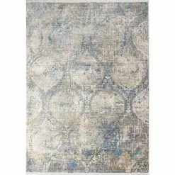 Century Multi 4 ft. x 6 ft. (3'6" x 5'6") Geometric Transitional Accent Rug by BASHIAN