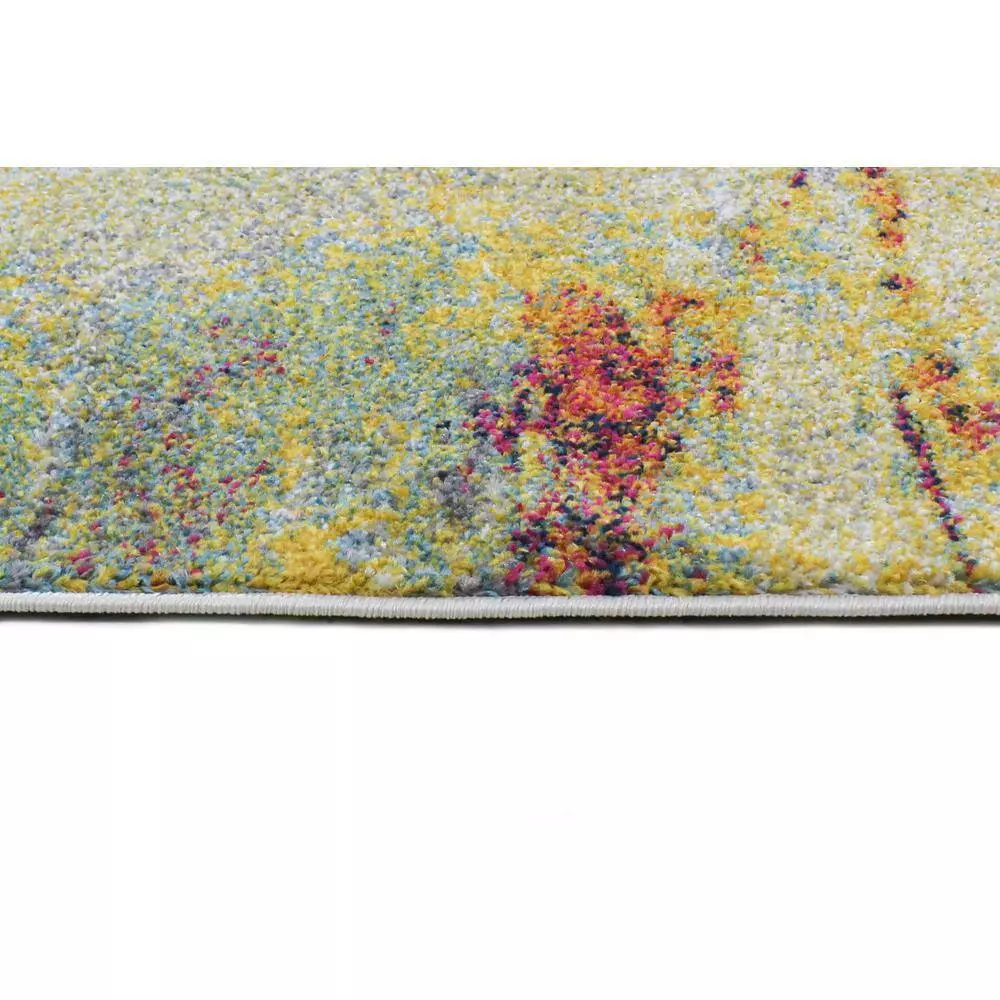 Everek Multi 9 ft. x 12 ft. (8'6" x 11'6") Abstract Transitional Area Rug by BASHIAN 5 Everek Multi 9 ft. x 12 ft. (8'6" x 11'6") Abstract Transitional Area Rug by BASHIAN - Image 5