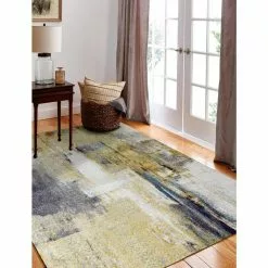 Everek Multi 9 ft. x 12 ft. (8'6" x 11'6") Abstract Transitional Area Rug by BASHIAN 11 Everek Multi 9 ft. x 12 ft. (8'6" x 11'6") Abstract Transitional Area Rug by BASHIAN -BASHIAN Shop multi bashian area rugs 649652309101 31 1000