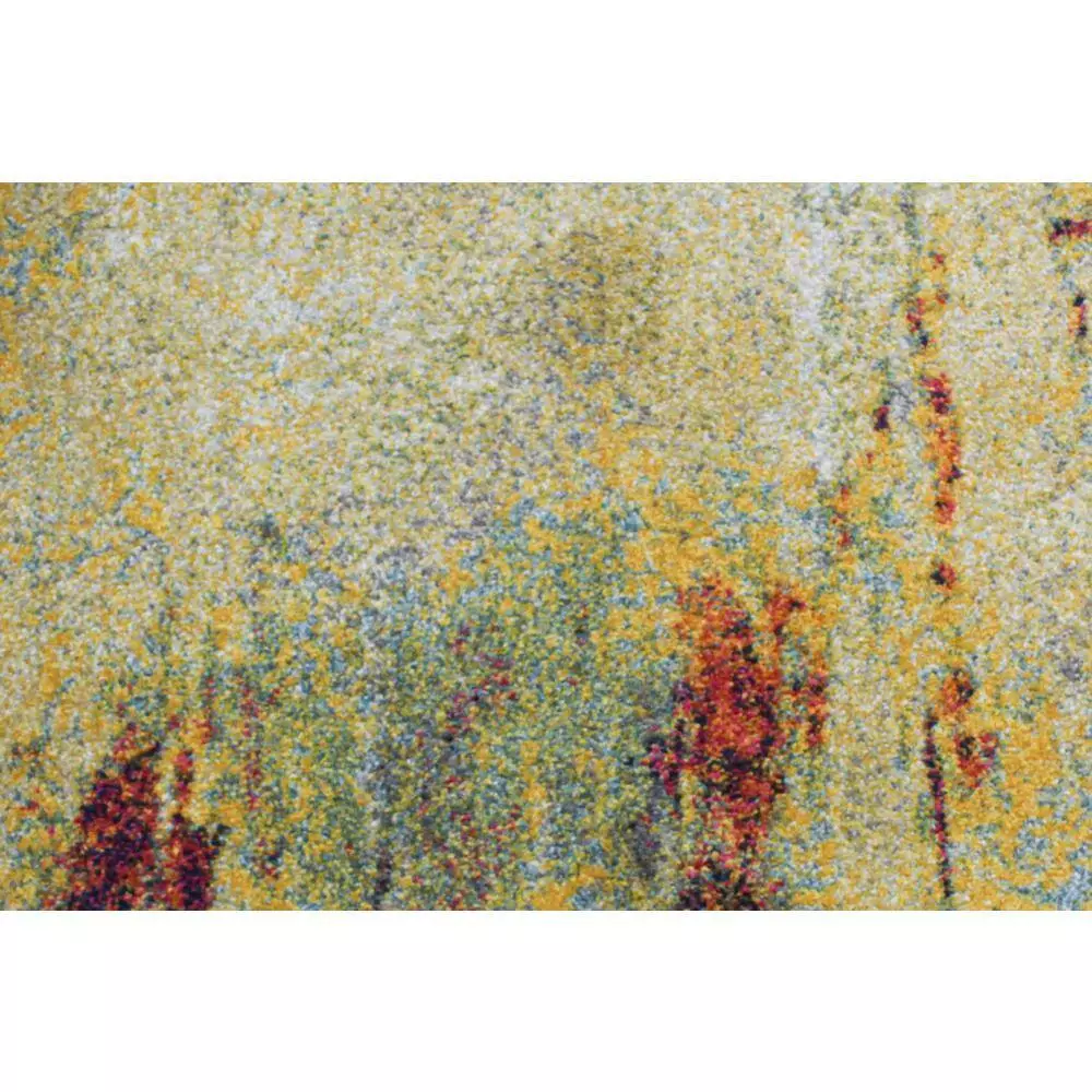 Everek Multi 9 ft. x 12 ft. (8'6" x 11'6") Abstract Transitional Area Rug by BASHIAN 4 Everek Multi 9 ft. x 12 ft. (8'6" x 11'6") Abstract Transitional Area Rug by BASHIAN - Image 4