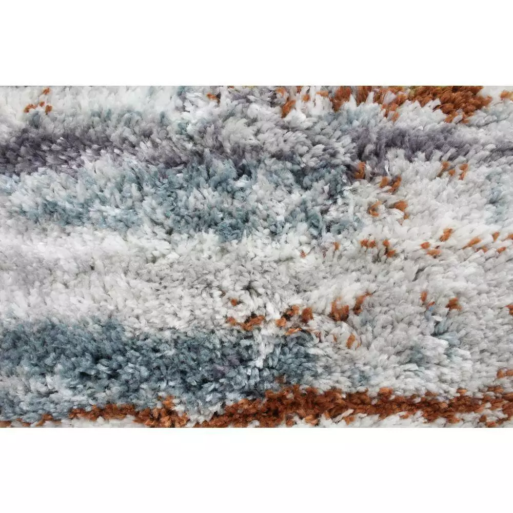 Andes Multi 3 ft. x 8 ft. (2'6" x 8') Geometric Contemporary Runner by BASHIAN 4 Andes Multi 3 ft. x 8 ft. (2'6" x 8') Geometric Contemporary Runner by BASHIAN - Image 4