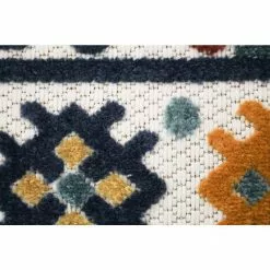 Veranda Multi 7.6 ft. x 9.6 ft. Geometric Transitional Area Rug by BASHIAN 9 Veranda Multi 7.6 ft. x 9.6 ft. Geometric Transitional Area Rug by BASHIAN -BASHIAN Shop multi bashian outdoor rugs 649652304717 4f 1000