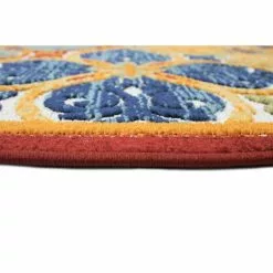 Veranda Multi 7.6 ft. x 9.6 ft. Floral Transitional Area Rug by BASHIAN 10 Veranda Multi 7.6 ft. x 9.6 ft. Floral Transitional Area Rug by BASHIAN -BASHIAN Shop multi bashian outdoor rugs 649652304724 1f 1000
