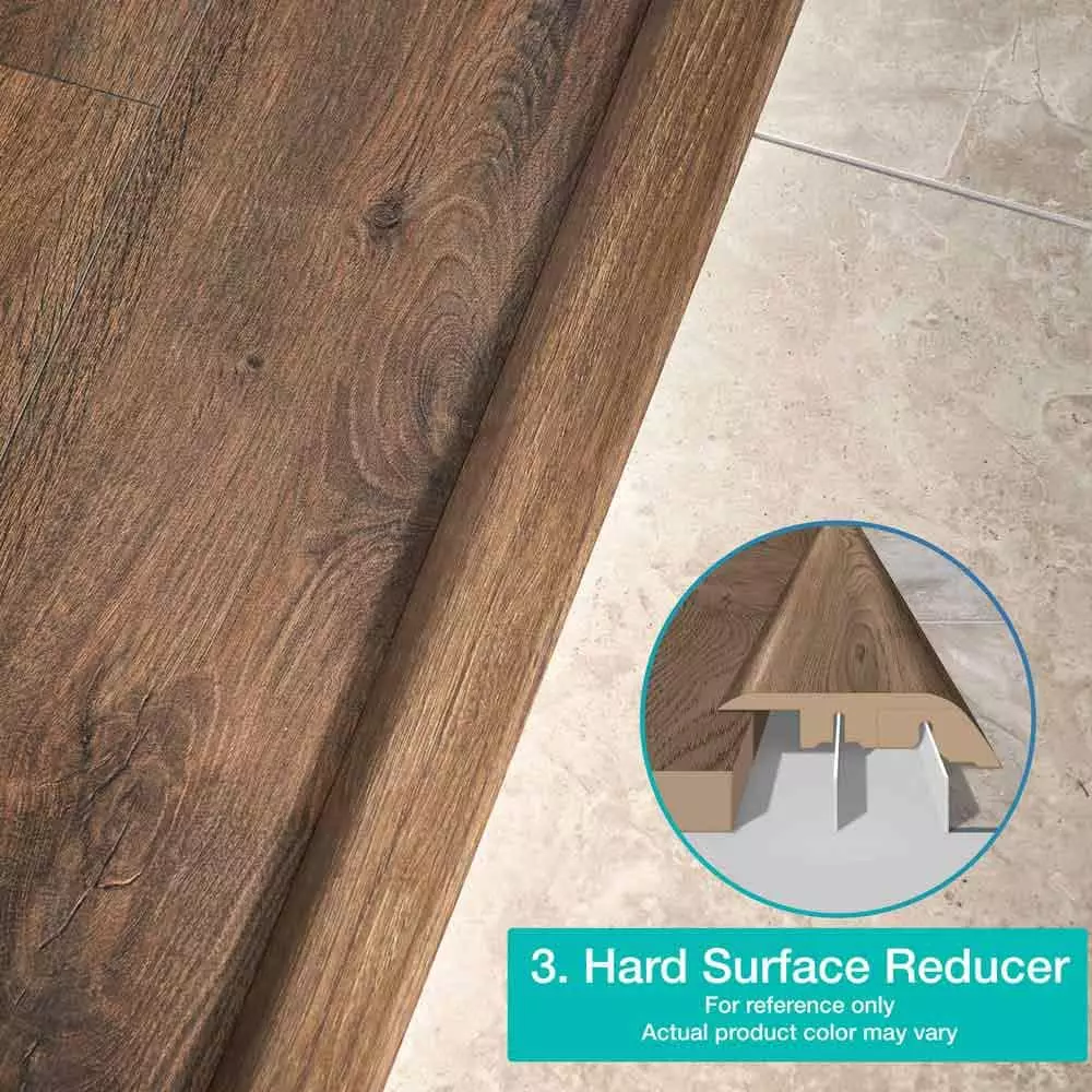 Natural 0.75 in. T x 2.37 in. W x 78.7 in. L Laminate 4-in-1 Molding by PERFORMANCE ACCESSORIES 4 Natural 0.75 in. T x 2.37 in. W x 78.7 in. L Laminate 4-in-1 Molding by PERFORMANCE ACCESSORIES - Image 4