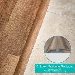 Natural 1.32 in. Thick x 1.88 in. Wide x 78.7 in. Length Vinyl Stair Nose Molding by PERFORMANCE ACCESSORIES -BASHIAN Shop natural performance accessories vinyl trim vsnp 05692 1d 1000