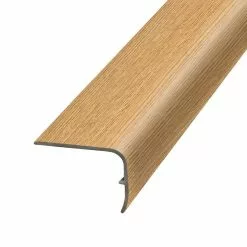 Natural 1.32 in. Thick x 1.88 in. Wide x 78.7 in. Length Vinyl Stair Nose Molding by PERFORMANCE ACCESSORIES