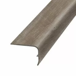 Partridge 1.32 in. T x 1.88 in. W x 78.7 in. L Vinyl Stair Nose Molding by PERFORMANCE ACCESSORIES