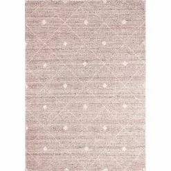 Savannah Rose 9 ft. x 12 ft. (8'6" x 11'6") Geometric Contemporary Area Rug by BASHIAN