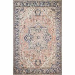 Impressions Rust 8 ft. x 10 ft. Geometric Transitional Area Rug by BASHIAN