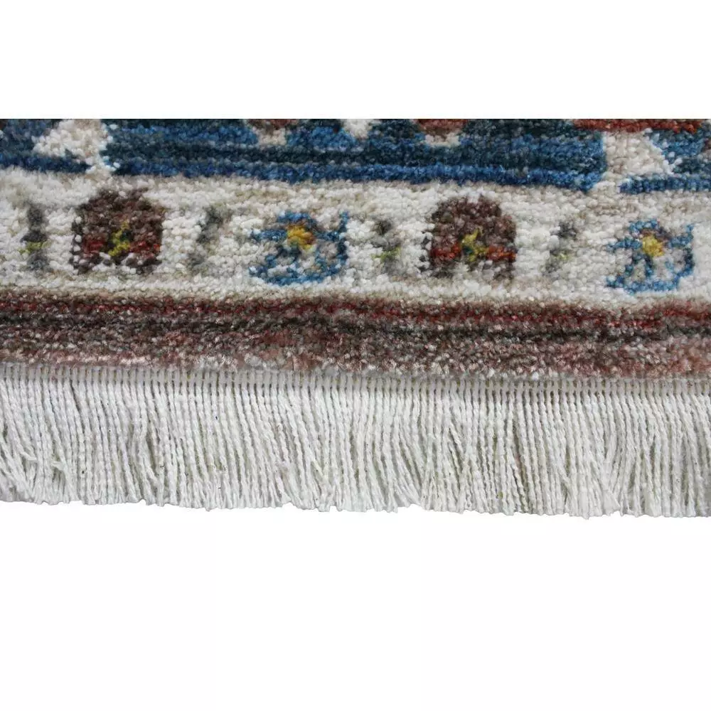 Century Rust 5 ft. x 8 ft. (5' x 7'6") Geometric Transitional Area Rug by BASHIAN 5 Century Rust 5 ft. x 8 ft. (5' x 7'6") Geometric Transitional Area Rug by BASHIAN - Image 5