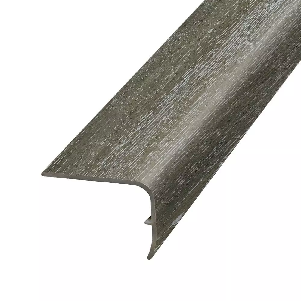 Sage 1.32 in. Thick x 1.88 in. Wide x 78.7 in. Length Vinyl Stair Nose Molding by PERFORMANCE ACCESSORIES 1 Sage 1.32 in. Thick x 1.88 in. Wide x 78.7 in. Length Vinyl Stair Nose Molding by PERFORMANCE ACCESSORIES