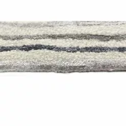 Greenwich Silver 3 ft. x 8 ft. (2'6" x 8') Geometric Contemporary Runner by BASHIAN -BASHIAN Shop silver bashian area rugs 649652244266 1f 1000