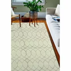 Greenwich Silver 6 ft. x 9 ft. (5'6" x 8'6") Geometric Contemporary Area Rug by BASHIAN 11 Greenwich Silver 6 ft. x 9 ft. (5'6" x 8'6") Geometric Contemporary Area Rug by BASHIAN -BASHIAN Shop silver bashian area rugs 649652244297 31 1000