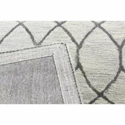 Greenwich Silver 6 ft. x 9 ft. (5'6" x 8'6") Geometric Contemporary Area Rug by BASHIAN 8 Greenwich Silver 6 ft. x 9 ft. (5'6" x 8'6") Geometric Contemporary Area Rug by BASHIAN -BASHIAN Shop silver bashian area rugs 649652244297 c3 1000