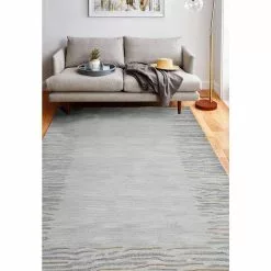 Greenwich Silver 9 ft. x 12 ft. (8'6" x 11'6") Abstract Contemporary Area Rug by BASHIAN -BASHIAN Shop silver bashian area rugs 649652301921 31 1000