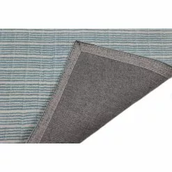 Contempo Sky/Ivory 4 ft. x 6 ft. (3'6" x 5'6") Solid Contemporary Accent Rug by BASHIAN -BASHIAN Shop sky ivory bashian area rugs 649652304212 c3 1000