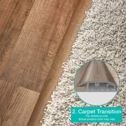 Tapestry 0.31 in. T x 2 in. W x 78.7 in. L Vinyl 4-in-1 Molding by PERFORMANCE ACCESSORIES -BASHIAN Shop tapestry performance accessories vinyl trim v4in1 06209 a0 1000