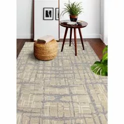 Verona Taupe 3 ft. x 8 ft. (2'6" x 8') Geometric Transitional Runner by BASHIAN -BASHIAN Shop taupe bashian area rugs 649652302232 31 1000