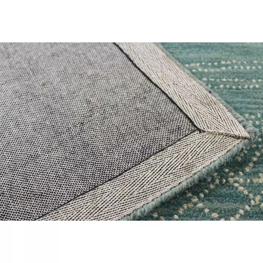 Venezia Teal 8 ft. x 10 ft. (7'6" x 9'6") Floral Transitional Area Rug by BASHIAN 3 Venezia Teal 8 ft. x 10 ft. (7'6" x 9'6") Floral Transitional Area Rug by BASHIAN - Image 3