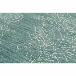 Venezia Teal 8 ft. x 10 ft. (7'6" x 9'6") Floral Transitional Area Rug by BASHIAN 9 Venezia Teal 8 ft. x 10 ft. (7'6" x 9'6") Floral Transitional Area Rug by BASHIAN -BASHIAN Shop teal bashian area rugs 649652244037 fa 1000
