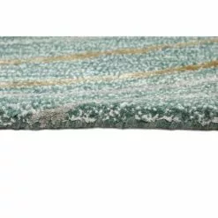 Greenwich Teal 9 ft. x 12 ft. (8'6" x 11'6") Abstract Contemporary Area Rug by BASHIAN -BASHIAN Shop teal bashian area rugs 649652303093 1f 1000