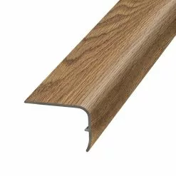 Twine 1.32 in. T x 1.88 in. W x 78.7 in. L Vinyl Stair Nose Molding by PERFORMANCE ACCESSORIES
