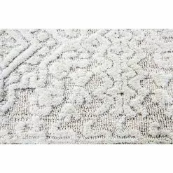 Verona White 3 ft. x 8 ft. (2'6" x 8') Geometric Transitional Runner by BASHIAN -BASHIAN Shop white bashian area rugs 649652304267 4f 1000