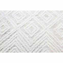 Verona White 5 ft. x 8 ft. (5' x 7'6") Geometric Transitional Area Rug by BASHIAN 9 Verona White 5 ft. x 8 ft. (5' x 7'6") Geometric Transitional Area Rug by BASHIAN -BASHIAN Shop white bashian area rugs 649652304298 4f 1000