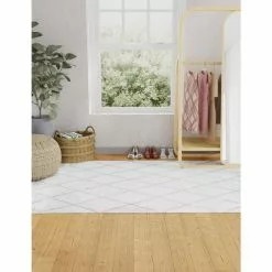 Andes White/Grey 4 ft. x 6 ft. (3'6" x 5'6") Geometric Contemporary Accent Rug by BASHIAN 11 Andes White/Grey 4 ft. x 6 ft. (3'6" x 5'6") Geometric Contemporary Accent Rug by BASHIAN -BASHIAN Shop white grey bashian area rugs 649652307657 31 1000