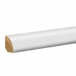White 0.62 in. T x 0.75 in. W x 94.5 in. L Quarter Round Molding by PERFORMANCE ACCESSORIES